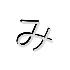 hiragana alphabet vector icon