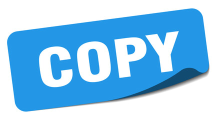 COPY sticker