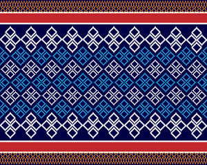 Fabric pattern background with curves and circles. Color noise illustration. Abstract vector background.