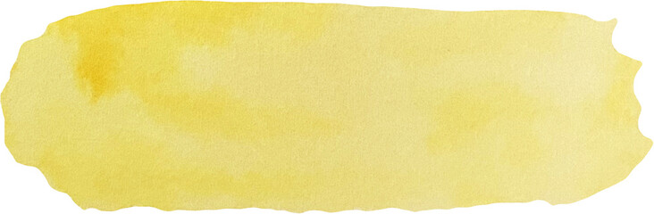 Watercolor abstract yellow background with texture of stain, spray, splash and spot, fashion elements