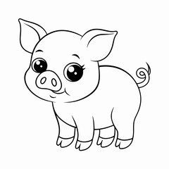 cartoon pig
