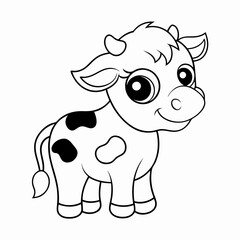 cow cartoon