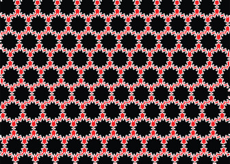 Colorful line doodle seamless pattern. Cute, funny creative minimalist style art background. Endless simple holiday party confetti texture, Scribble shapes, curves, waves