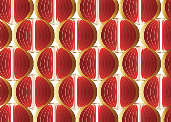 Colorful line doodle seamless pattern. Cute, funny creative minimalist style art background. Endless simple holiday party confetti texture, Scribble shapes, curves, waves