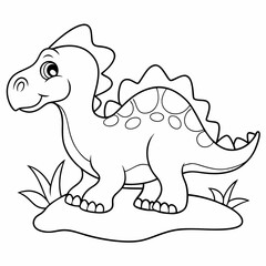 cartoon dinosaur