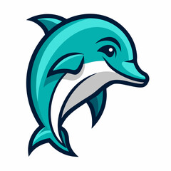 dolphin with blue eyes