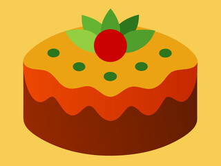 illustration of cake 