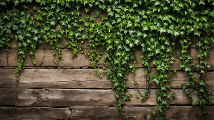 ivy on the wall