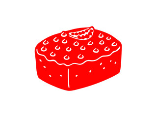 illustration of cake 