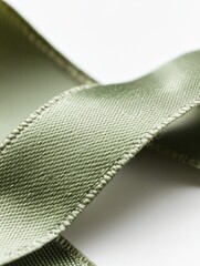 This soft green ribbon, representing Mental Health Awareness Month, highlights the importance of promoting mental well-being and fostering conversations around mental health issues