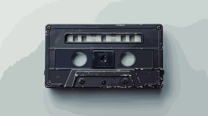 Obraz premium Vintage Audio Cassette Tape for Retro Music Lovers