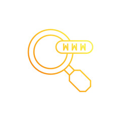 Domain Registration vector icon