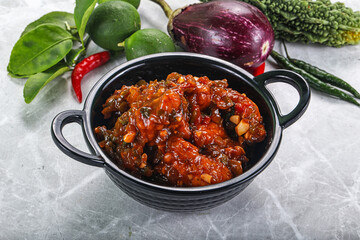 Chinese cuisine - Chicken manchurian gravy