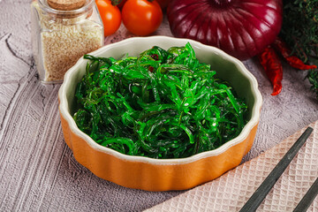 Asian vegan cuisine Chukka salad