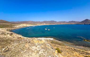 Fototapeta premium Genoveses beach in Almeria Spain 15