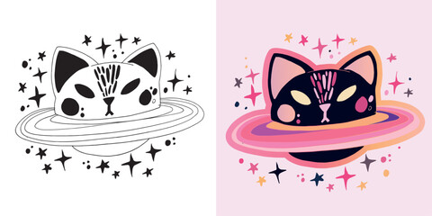 Cute hand drawn doodle lettering quote about love. Lettering for t-shirt design, mug print, bag print, clothes fashion. 100% hand drawn vector image.