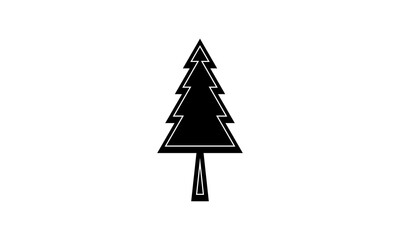 Obraz premium Logo Christmas Tree