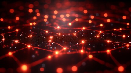 Red Network Connections 