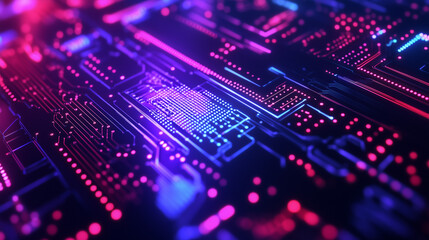 Fototapeta premium High-Precision Photolithography Machine: Advanced Semiconductor Manufacturing Technology
