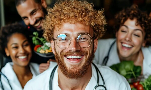 Health professionals promote healthy eating habits in vibrant community kitchen