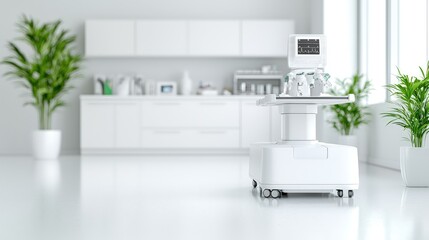 Modern medical equipment in a bright, clean room.