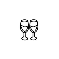 glass of drinks icon