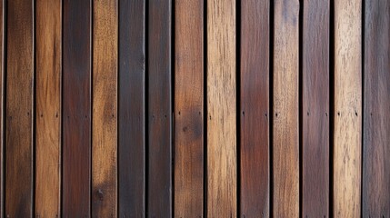 Obraz premium A close-up of wood, background, wooden, planken planks in varying shades of brown, showcasing texture and patterns.