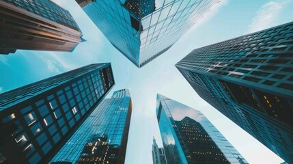 Skyscrapers Reaching for the Sky