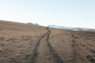 beautiful view of the mountain landscape