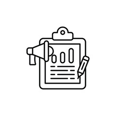 Content Marketing vector icon