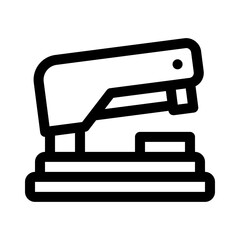 Stapler line icon