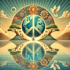 Take a moment to find inner peace and harmony on World Peace Meditation Day - join us for an inspiring meditation journey!