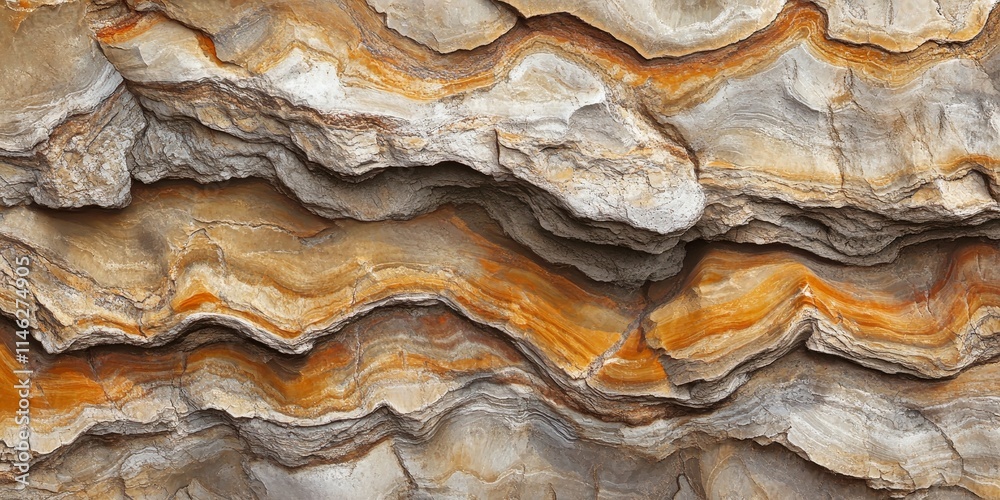 Leinwandbilder sedimentary rock features a unique pattern and texture that create an intriguing background. the sed