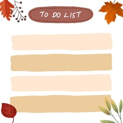 Notes list planner sticker memo 