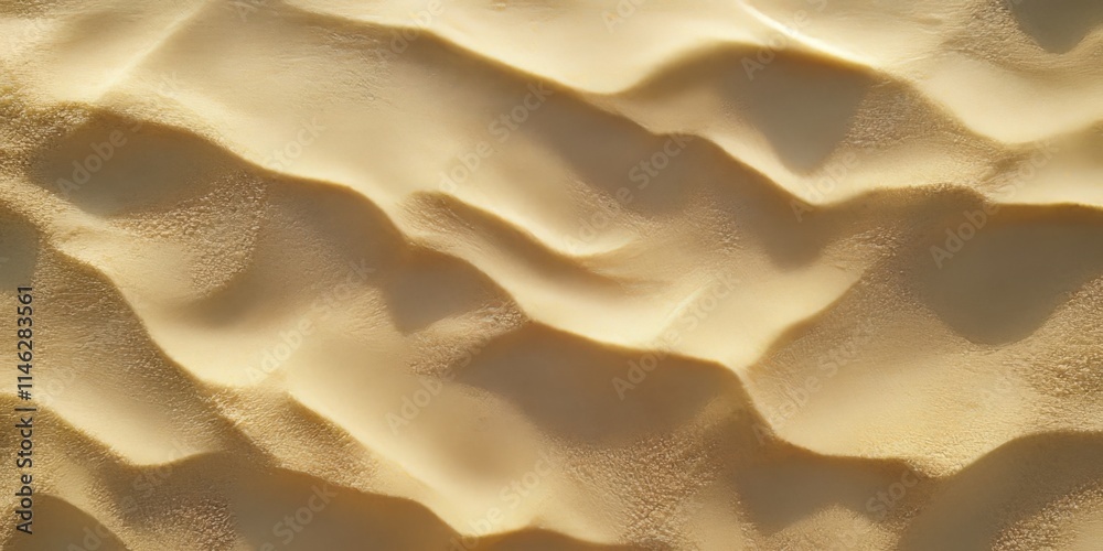 Poster the beach sand displays a stunning appearance, making the beach sand an inviting and appealing desti