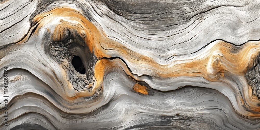 Aufkleber close up drift wood textures create a stunning background, showcasing the natural beauty and unique 