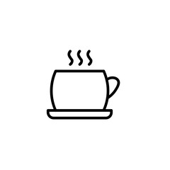 coffee line icon