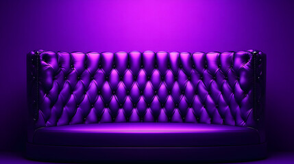 Naklejka premium A rich, royal purple background with soft lighting and gradients, creating a luxurious and regal atmosphere.