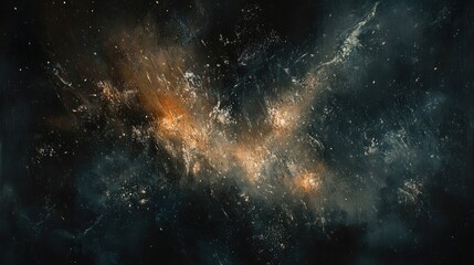 Naklejka premium Fireworks lighting up the night sky in celebration of the new year