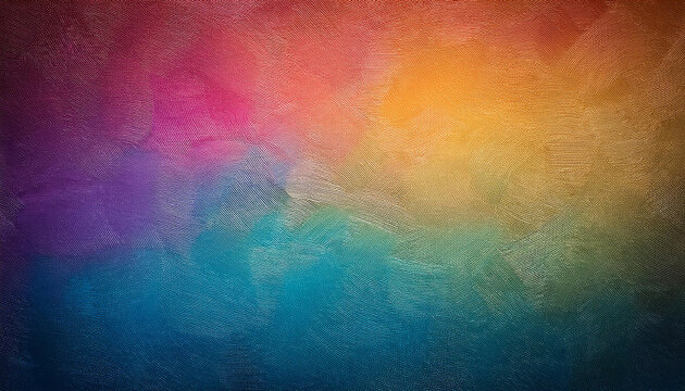 Textured oil painted vintage background with rich gradient tones and soft vignette. Hand drawn.