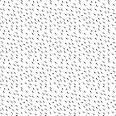 Watercolor black and white seamless pattern with plants and beetles