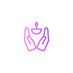 pray gradient icon