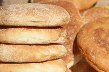 Moroccan Traditional Bread, Khobz
