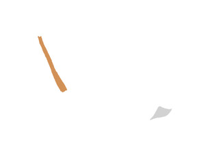 paper plane isolated on white