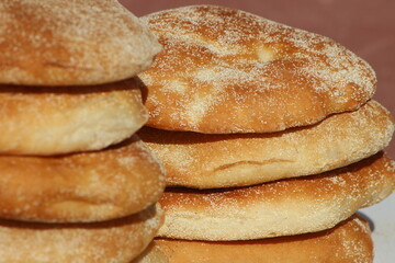 Moroccan Traditional Bread, Khobz