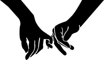 Human hand palm icon, finger, thumb,