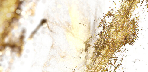 Luxury gold and white glitter abstract background. Perfect for holidays, celebrations, and elegant designs.