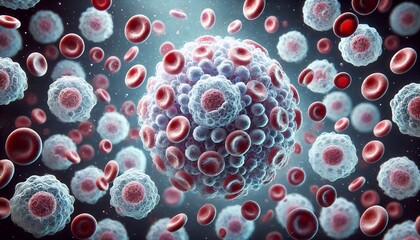 Lymphocytes are white blood cells or leukocytes in the human immune system