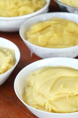 Sweet mung bean paste.