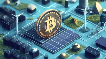 bitcoin mining powered by renewable energy